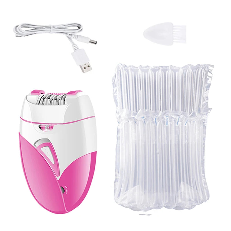 Original Kemei 3in1 Epilator Electric Epilator Facial Body Ladies Legs Bikini Legs Arms Underarm Epilator Rechargeable.