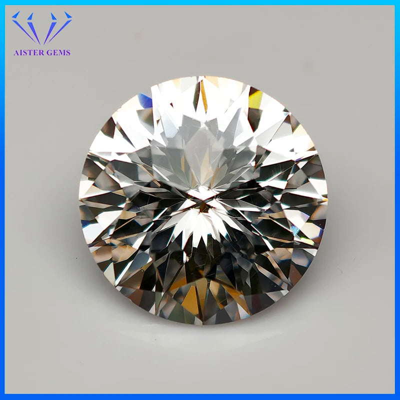 New 5A Quality Round Colored Empire Cut Cubic Zirconia Stones Loose Gemstone for Jewelry Making