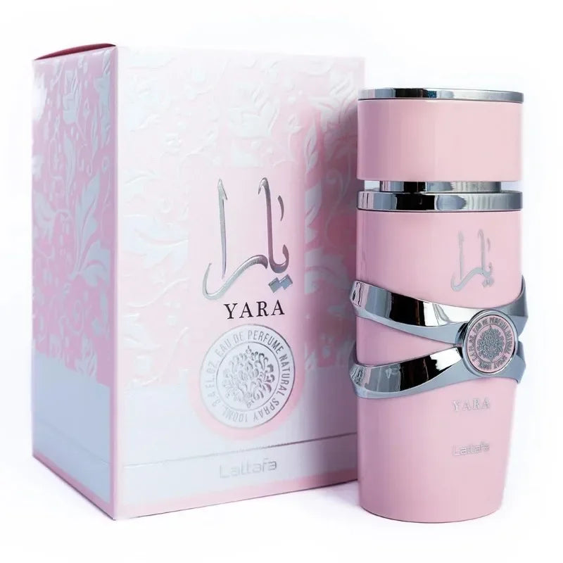 Lattafa Yara Eau de Parfum Spray for Women 100ml Original Arab Perfumes High Quality Lasting Floral Fragrance Pheromone Perfume