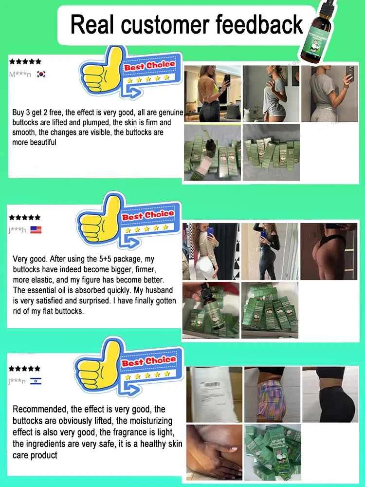 ɹnoʎ ʇⅎᴉʅ-Green bottle, lift your buttocks in 5 days