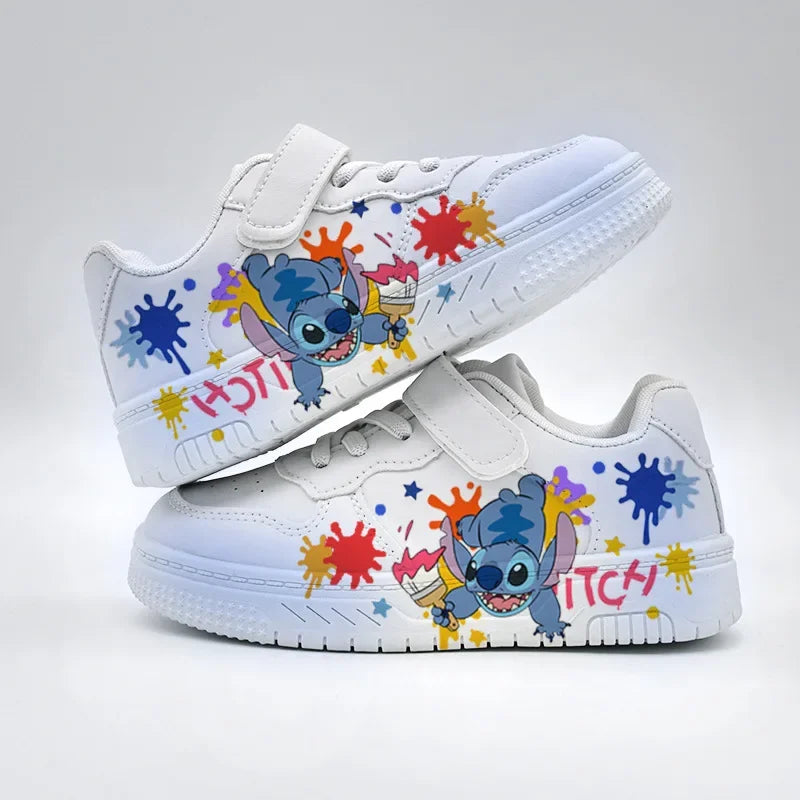 Stitch shoes kids Children shoes Student Casual Sneakers boys Running Fashion 3 and 8 year old girls Shoes Christmas Gift