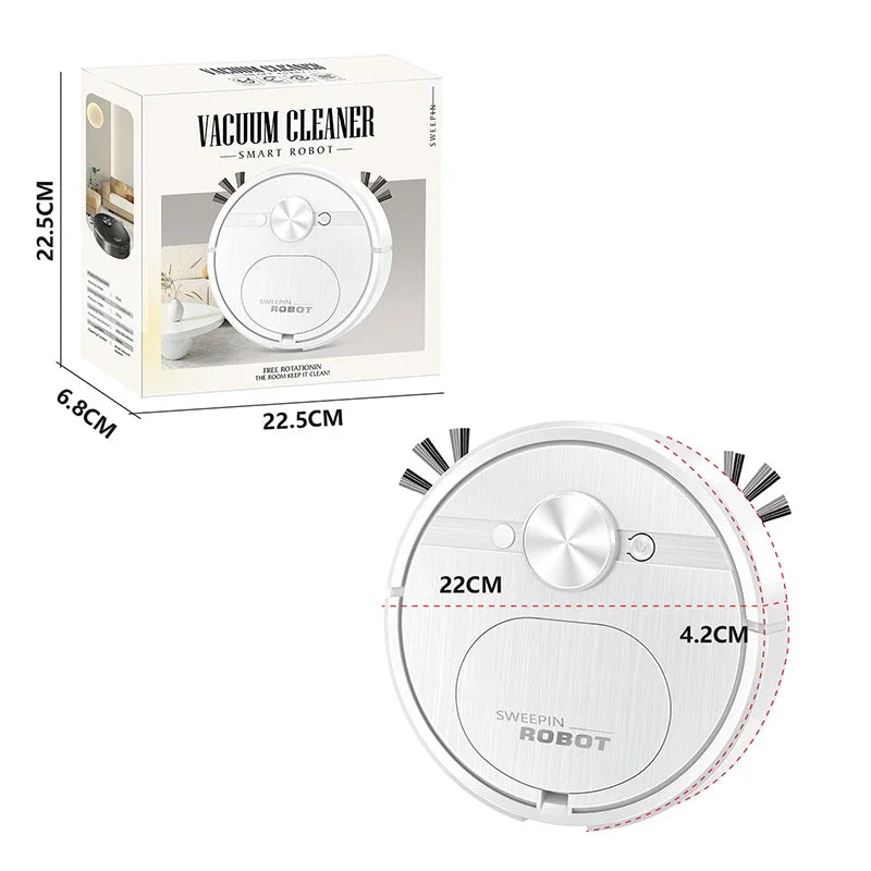 Xiaomi Smart Sweeping Robot Vacuum Cleaner 3-in-1 Charging Strong Power Sweeping Machine Wiping Floor Remove Dust Hair Pet Hair - AMULET RING STORE