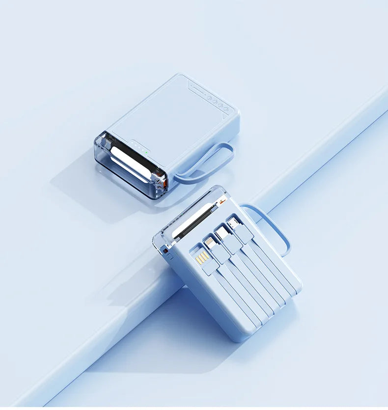 Mini Power Bank 20000mAh Cute Pet Cartoon Portable Charger Powerbank for IPhone Samsung Huawei Xiaomi External Spare Battery