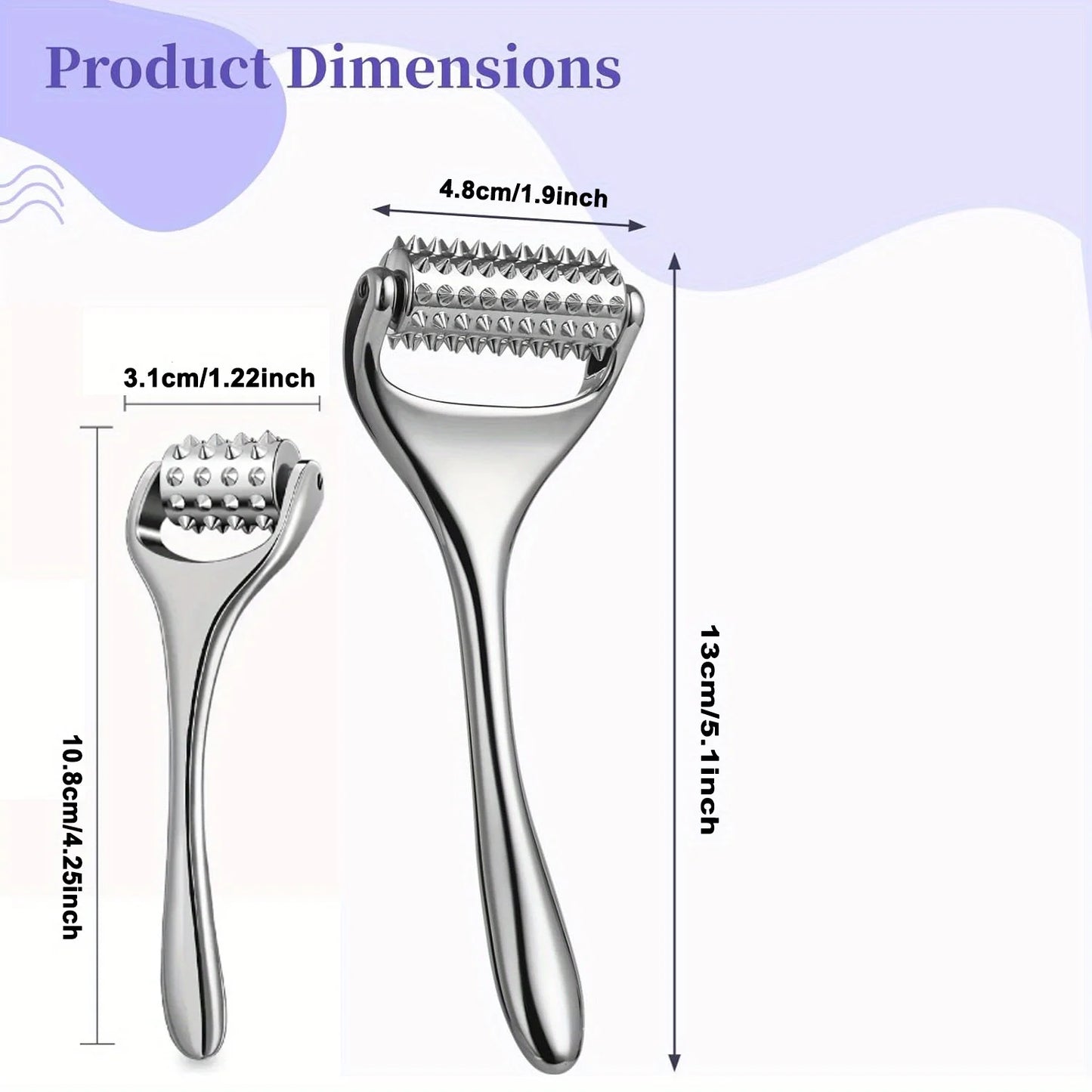 Face Massager Massage Acupuncture Roller For Neck Arm Leg Foot Face Lifting Deep Tissue Massage Tool Face Beauty Skin Care Tool
