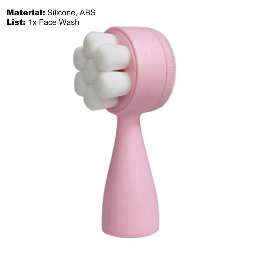 Double Sided Facial Cleanser Brush Soft Silicone Face brush