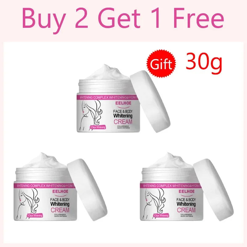 Brightening Cream For Intimate Parts Body Knees Remove Dull Pigments Brighten Serum Elbows Knuckles Lightening Skin Care Product - AMULET RING STORE