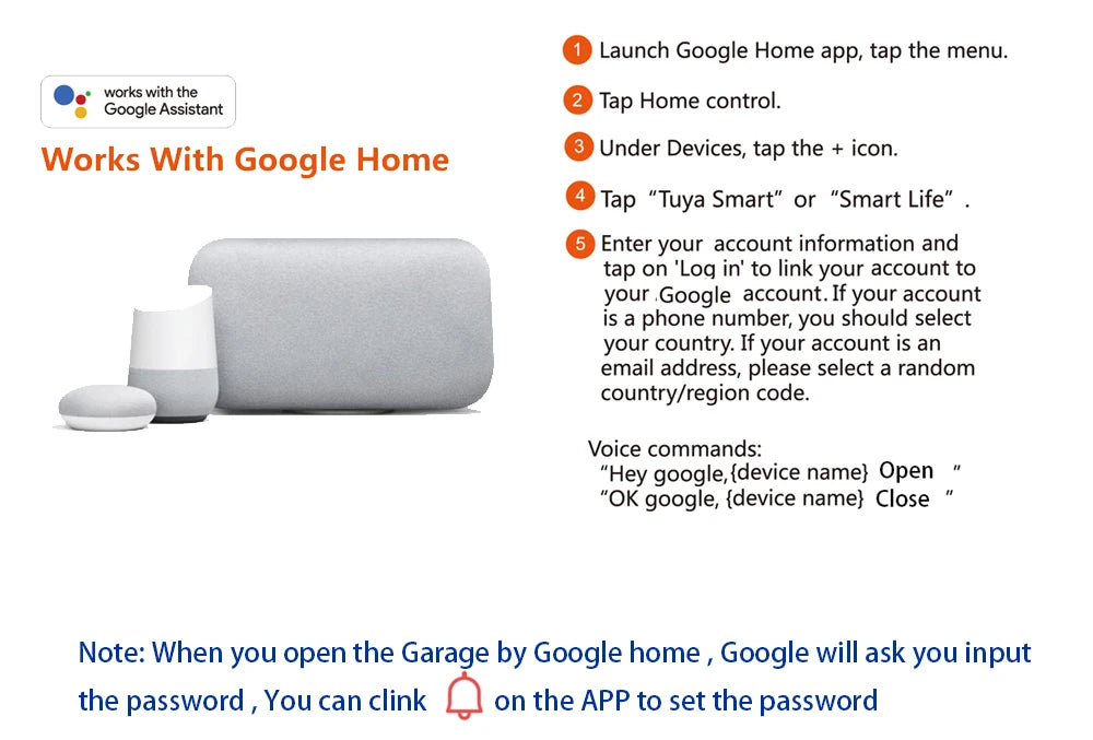 Tuya WiFi Switch Garage Door Controller Smart Door Opener Work with Alexa Google Home Smart Life Tuya APP Control No Hub Require - AMULET RING STORE