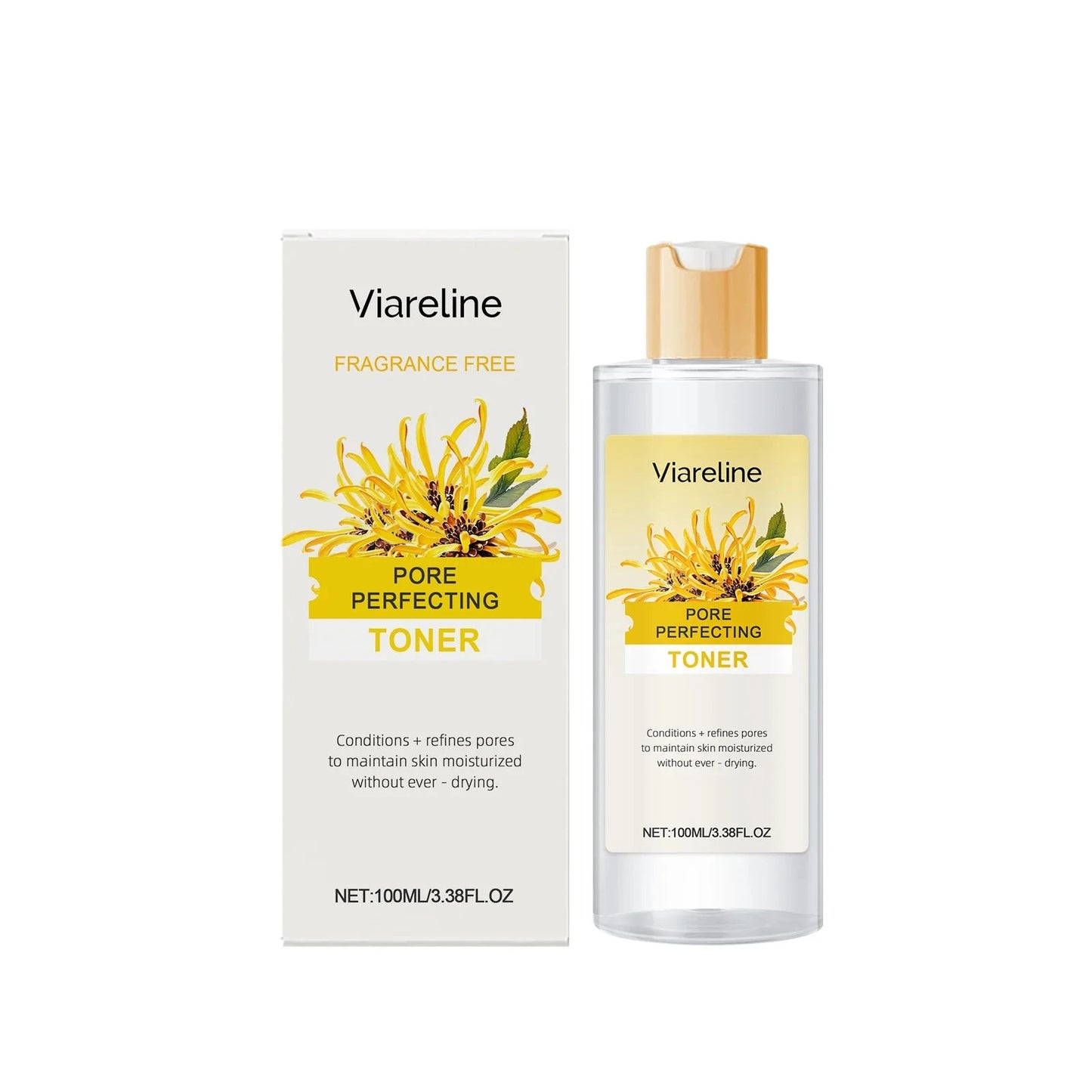 Viareline Centella Face Toner Reduce Dryness Moisturizing Refine Pores Improve Smoothness Refreshing Non-sticky Face Toner