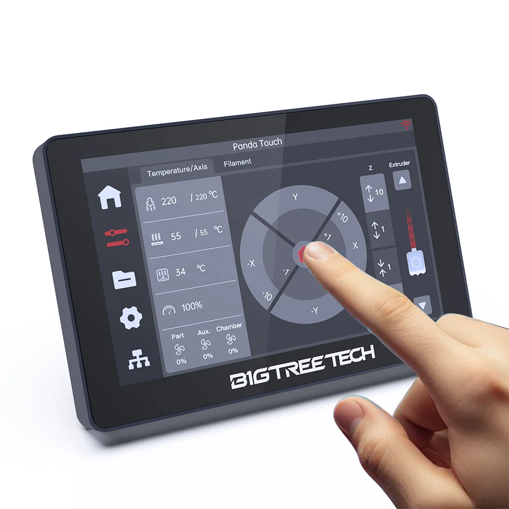 BIGTREETECH Panda Touch 5 Inch Touch Screen Multi-Printer Wireless Control Upgrade For Bambu Lab X1 P1 BambuLab A1 3D Printer