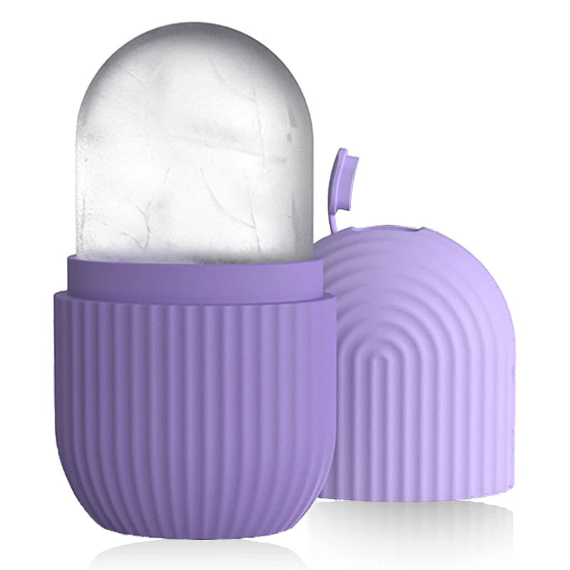 Silicone Ice Roller Face Lifting Contouring Tools Facial Massager Ice Cube Roller Neck Eye Eliminating Eye Bags Beauty Skin Care