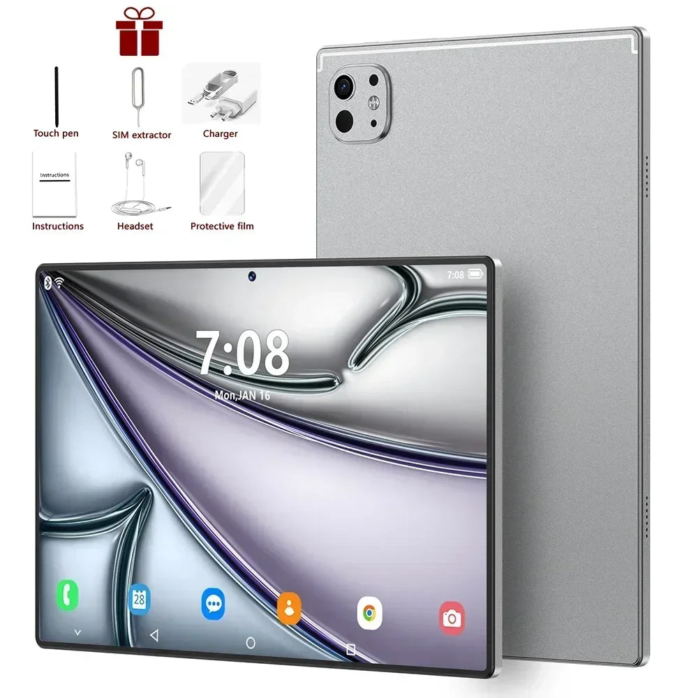 2025 Pad 9S Pro Tablet Android 15 22GB+2T Tablette Snapdragon888 Tablet PC Original Global Version 5G Dual SIM Card WiFi