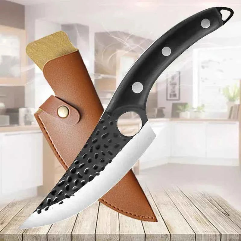 Boning Knives Chef Cooking Slicing Meat Fruit Fish Fillet Kitchen Knives Stainless Steel Hand Forge Blade Utility Barbecue Knife