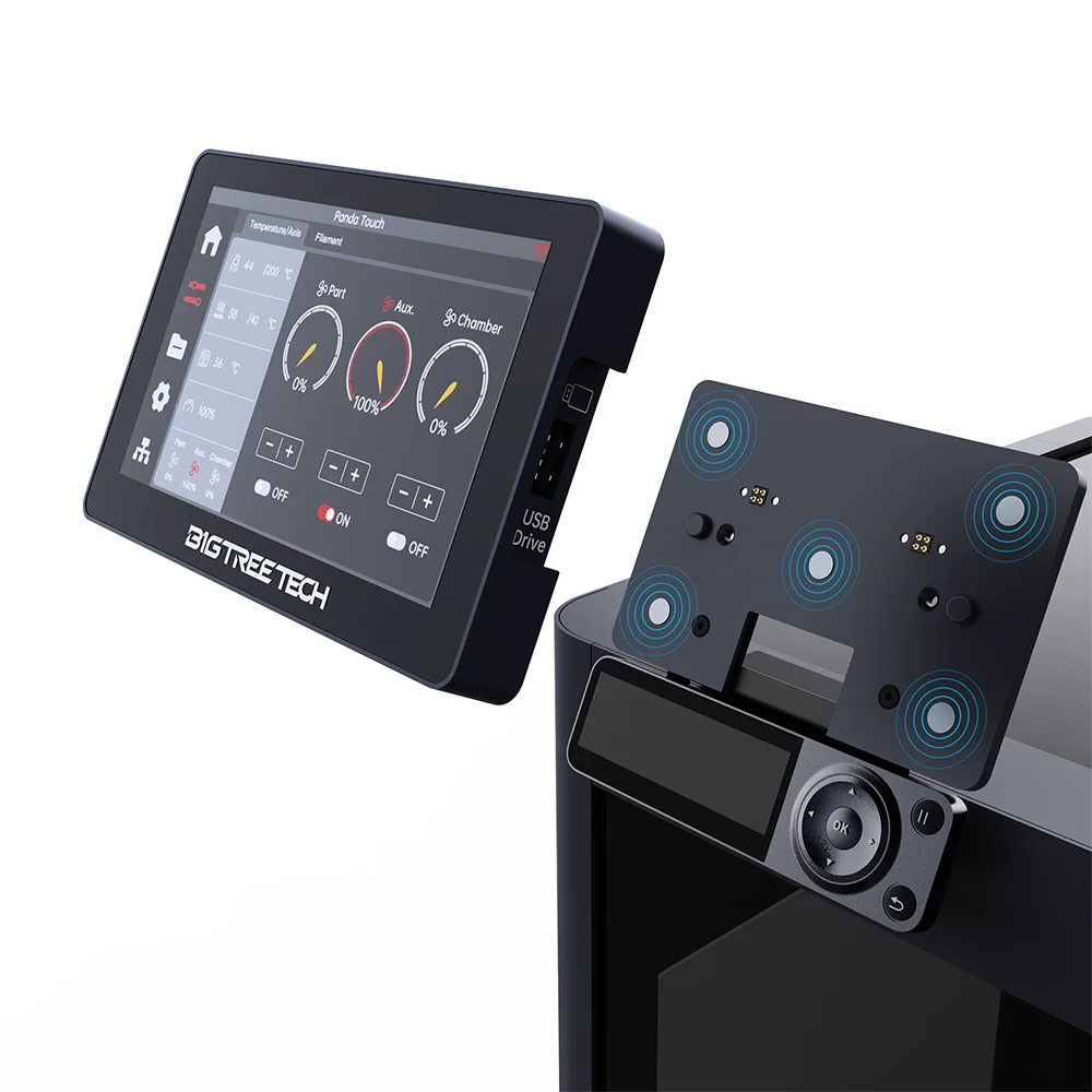 BIGTREETECH Panda Touch 5 Inch Touch Screen Multi-Printer Wireless Control Upgrade For Bambu Lab X1 P1 BambuLab A1 3D Printer