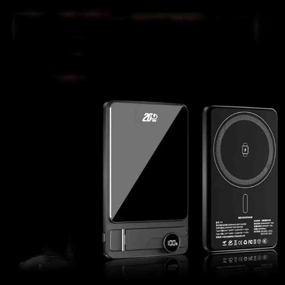 Ultra Slim 10000mAh Magnetic Power Bank CCC Certified Fast Charger for iPhone Watch Wireless Portable Battery For Samsung - AMULET RING STORE