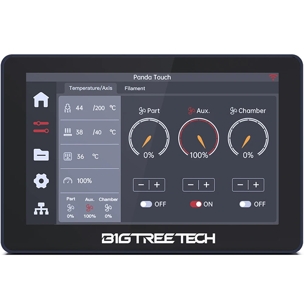 BIGTREETECH Panda Touch 5 Inch Touch Screen Multi-Printer Wireless Control Upgrade For Bambu Lab X1 P1 BambuLab A1 3D Printer
