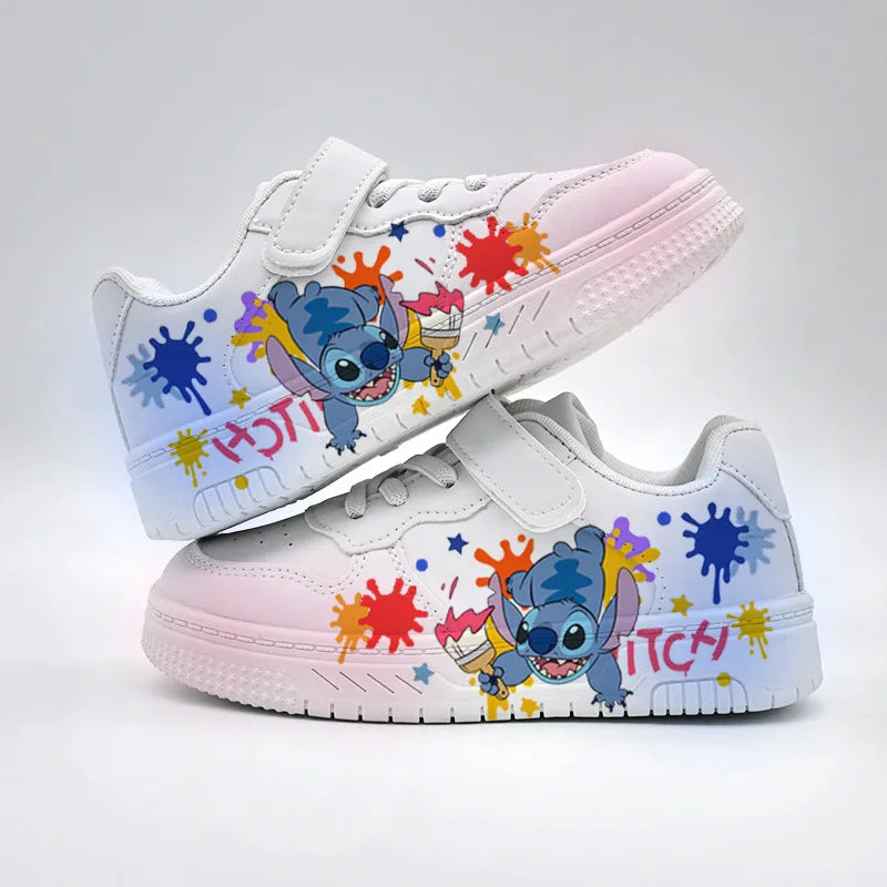 Stitch shoes kids Children shoes Student Casual Sneakers boys Running Fashion 3 and 8 year old girls Shoes Christmas Gift