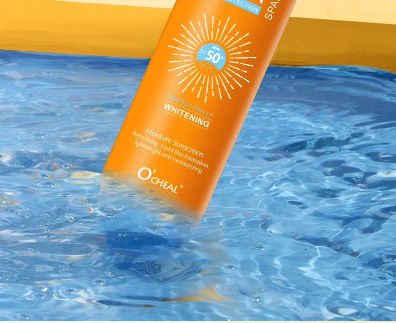 O‘cheal 150ml Sunscreen Spray Anti-aging Anti Wrinkle Moisturizing Whitening Sunscreen Spray Facial Body Neck Skin Care Cream