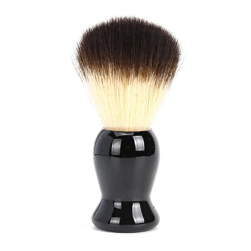 Natural Badger Hair Men's Shaving Brush Barber Salon Men Facial Beard Cleaning Appliance Shave Tool Razor Brush With Wood Handle