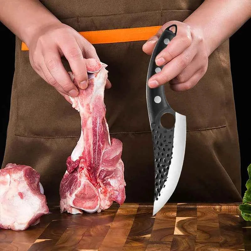 Boning Knives Chef Cooking Slicing Meat Fruit Fish Fillet Kitchen Knives Stainless Steel Hand Forge Blade Utility Barbecue Knife