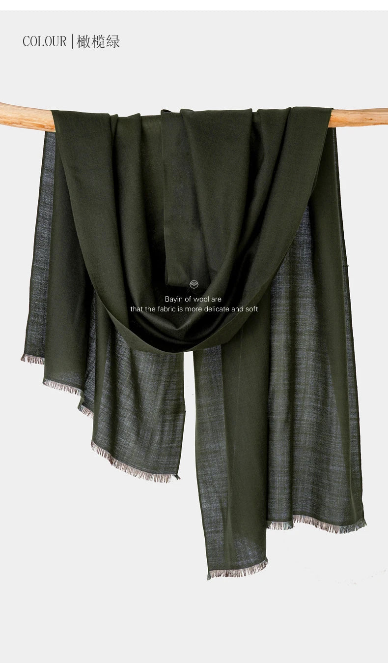 Winter Scarf Women luxury 100Wool Designer scarf women luxury 2024 Multifunction shawls Wraps luxury brand pashmina SCARFVES