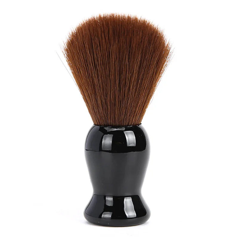 Natural Badger Hair Men's Shaving Brush Barber Salon Men Facial Beard Cleaning Appliance Shave Tool Razor Brush With Wood Handle