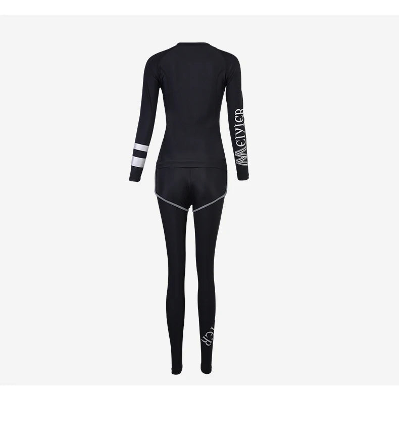 2024 Modest Fashion Swimming Suit For Women Full Cover Burkini Muslim Swimwear Womens Islamic Long Sleeve Swimsuit Skirted M-XXL