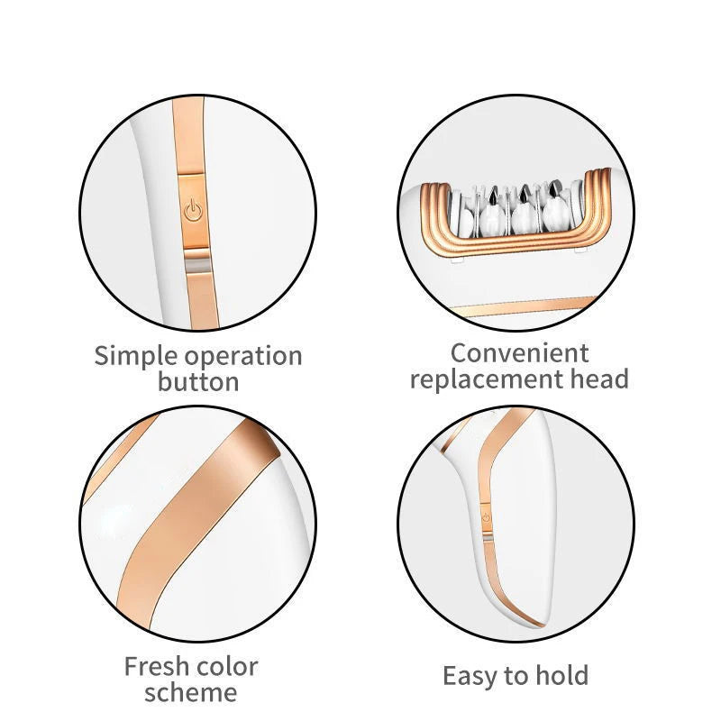 Original Kemei 3in1 Epilator Electric Epilator Facial Body Ladies Legs Bikini Legs Arms Underarm Epilator Rechargeable.