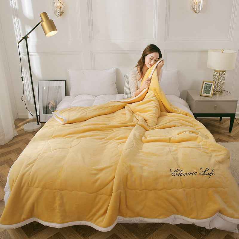 Magic Velvet Three Layer Thick Blanket