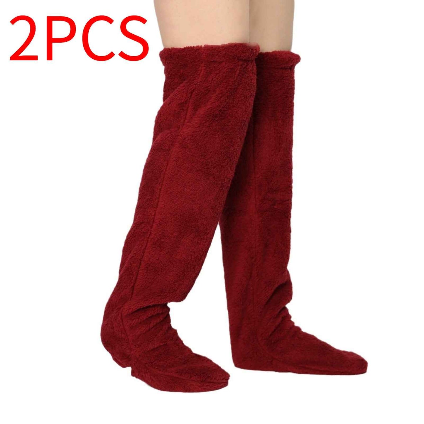 Vacuum Packaging Goose Down Leg Socks