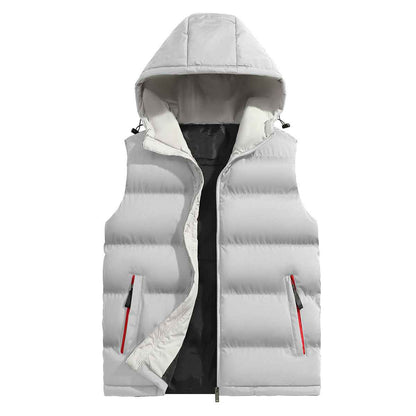 New Sports Casual Hooded Youth Sleeveless Vest