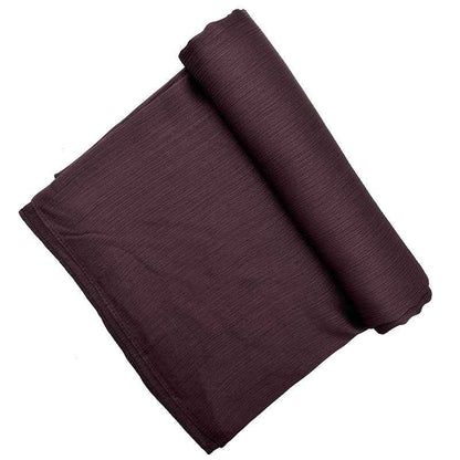 Satin-colored Women's Pleated Scarf Mid-length
