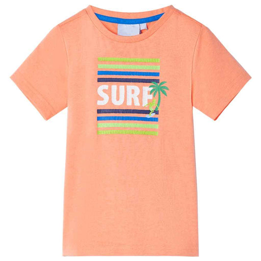 Children's T-shirt neon orange 116 Children's T-shirt light blue 104 Children's T-shirt light blue