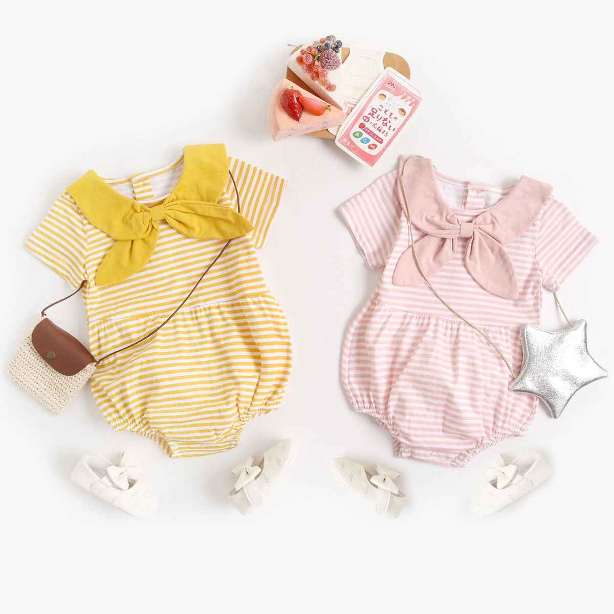 Baby Clothing Striped Newborn Bodysuit