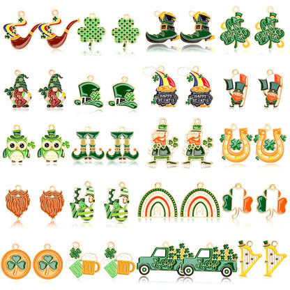 20 Pairs Ocean & Sea Theme Enamel Charms Set for DIY Jewelry