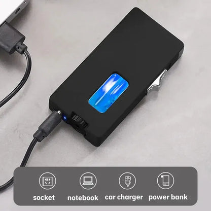 With Soft Fire/Jet Flame - Dual Fire Adjustable Lighter, Creative Wheel Side Pressure Ignition Dual Flame Lighter, Metal Body, Windproof Blue Flame, Window With Visual Fuel Tank, Suitable For Outdoor