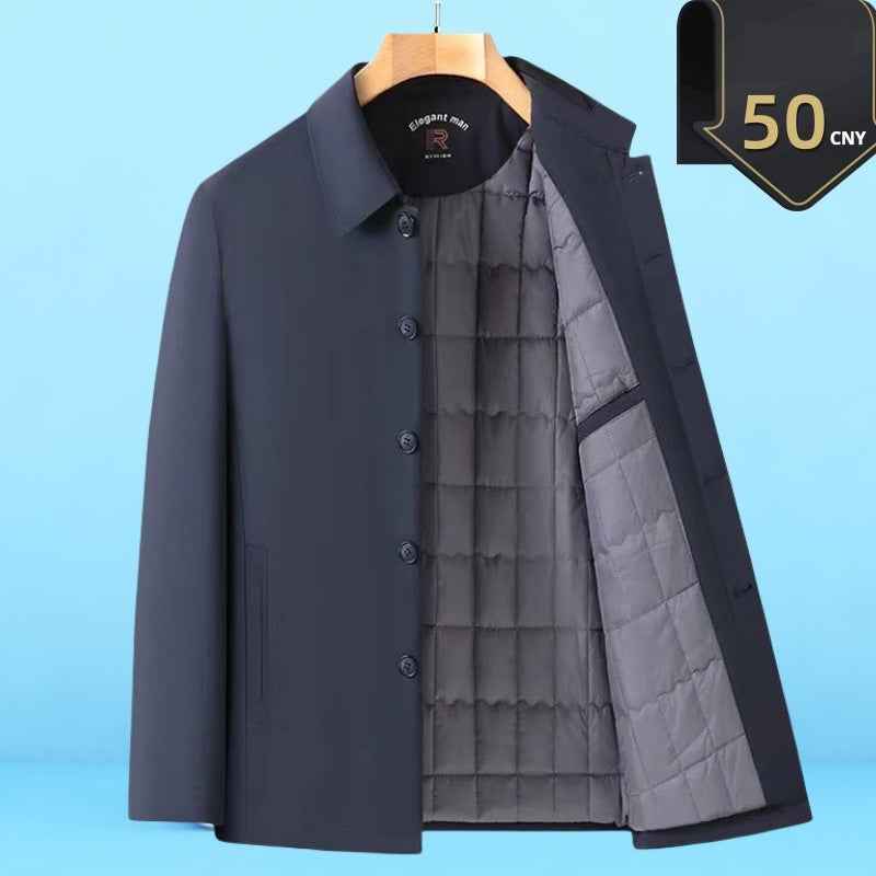 Men's Padded Thick High-end Cotton Coat