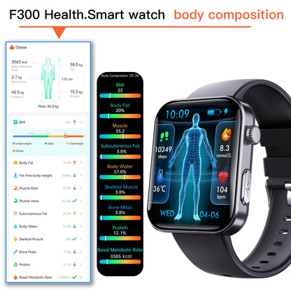 1.83" IPS Smartwatch with BT Call & All-Day Health Tracking