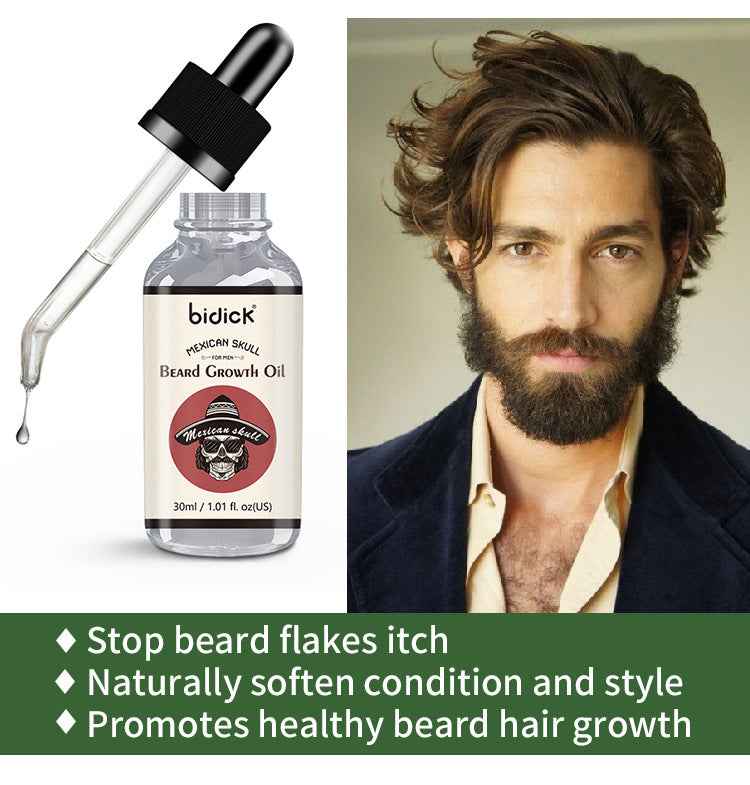 Beard Oil Mild Nourishing Beard Essential Oil 30ml