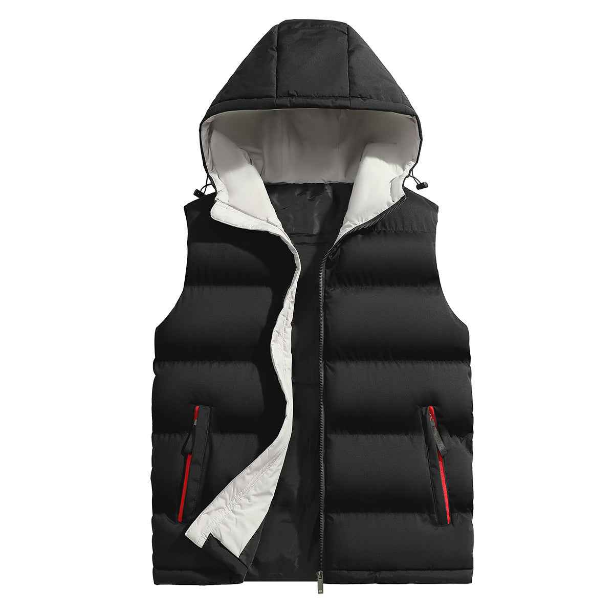New Sports Casual Hooded Youth Sleeveless Vest