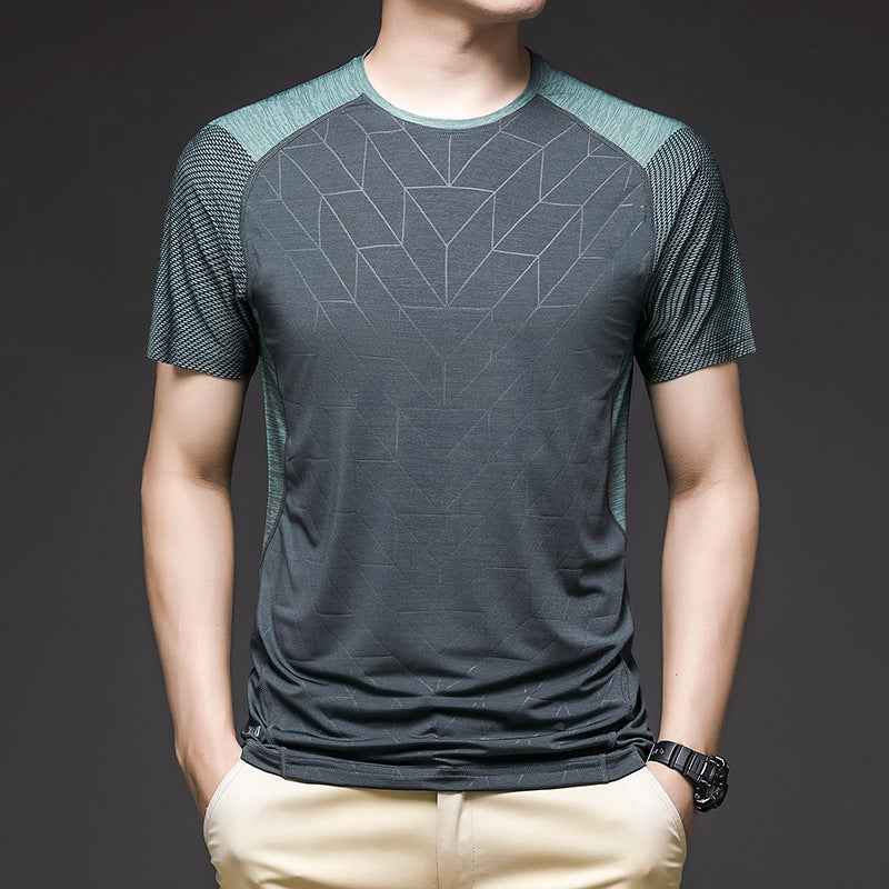 T-Shirt Men's Short-Sleeved t-Shirt Quick-Drying Clothes