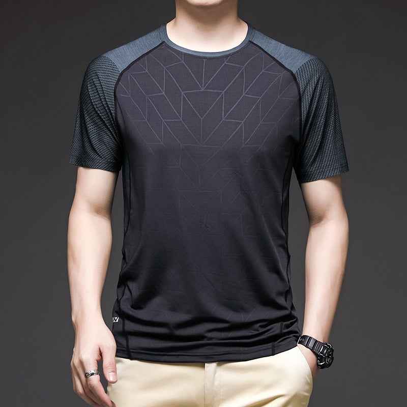T-Shirt Men's Short-Sleeved t-Shirt Quick-Drying Clothes