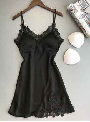 Sexy Split Pajamas Set Sexy Lace Suspenders