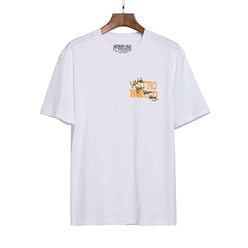 Printed T-shirt Loose Trend Casual T-shirt With Python Pattern