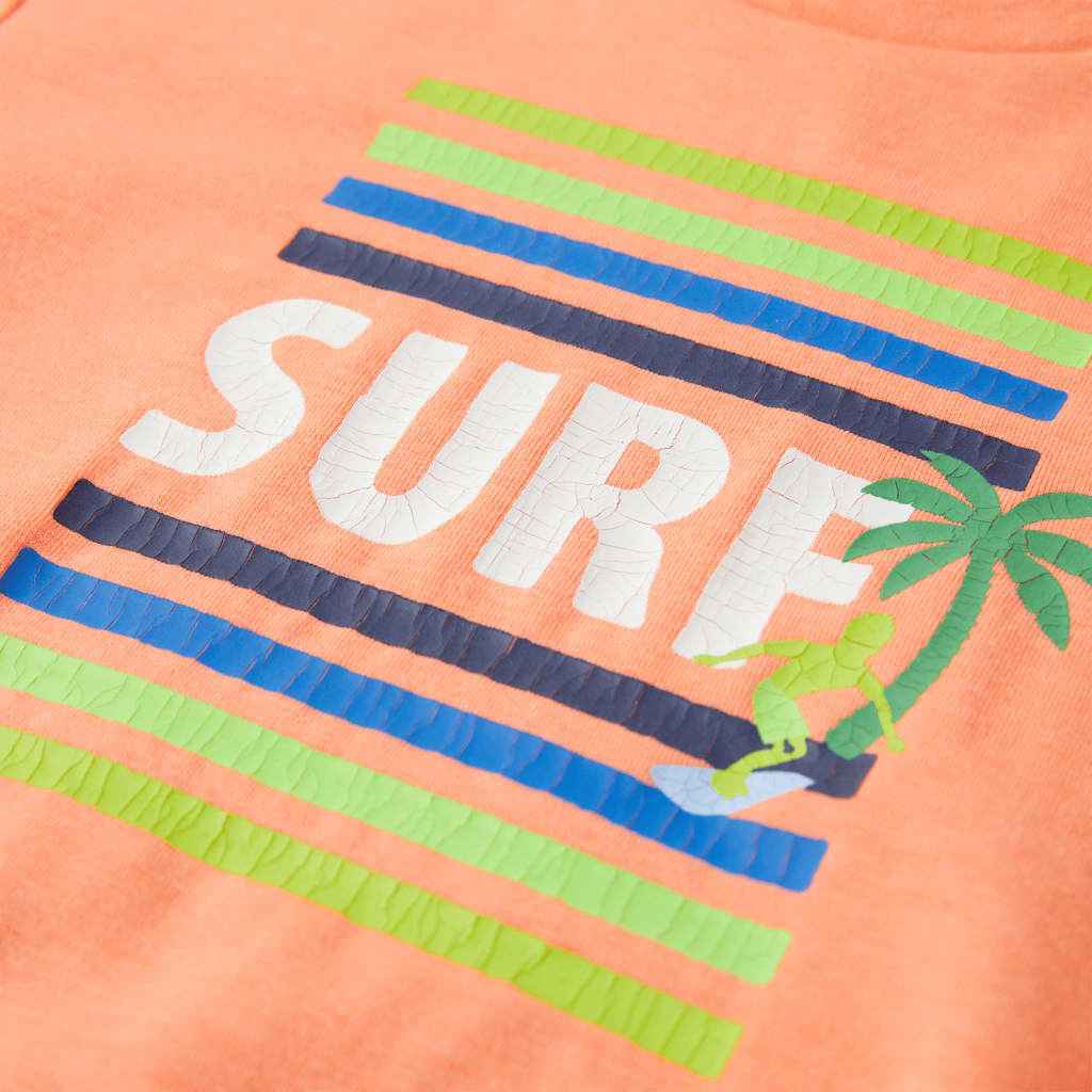 Children's T-shirt neon orange 116 Children's T-shirt light blue 104 Children's T-shirt light blue