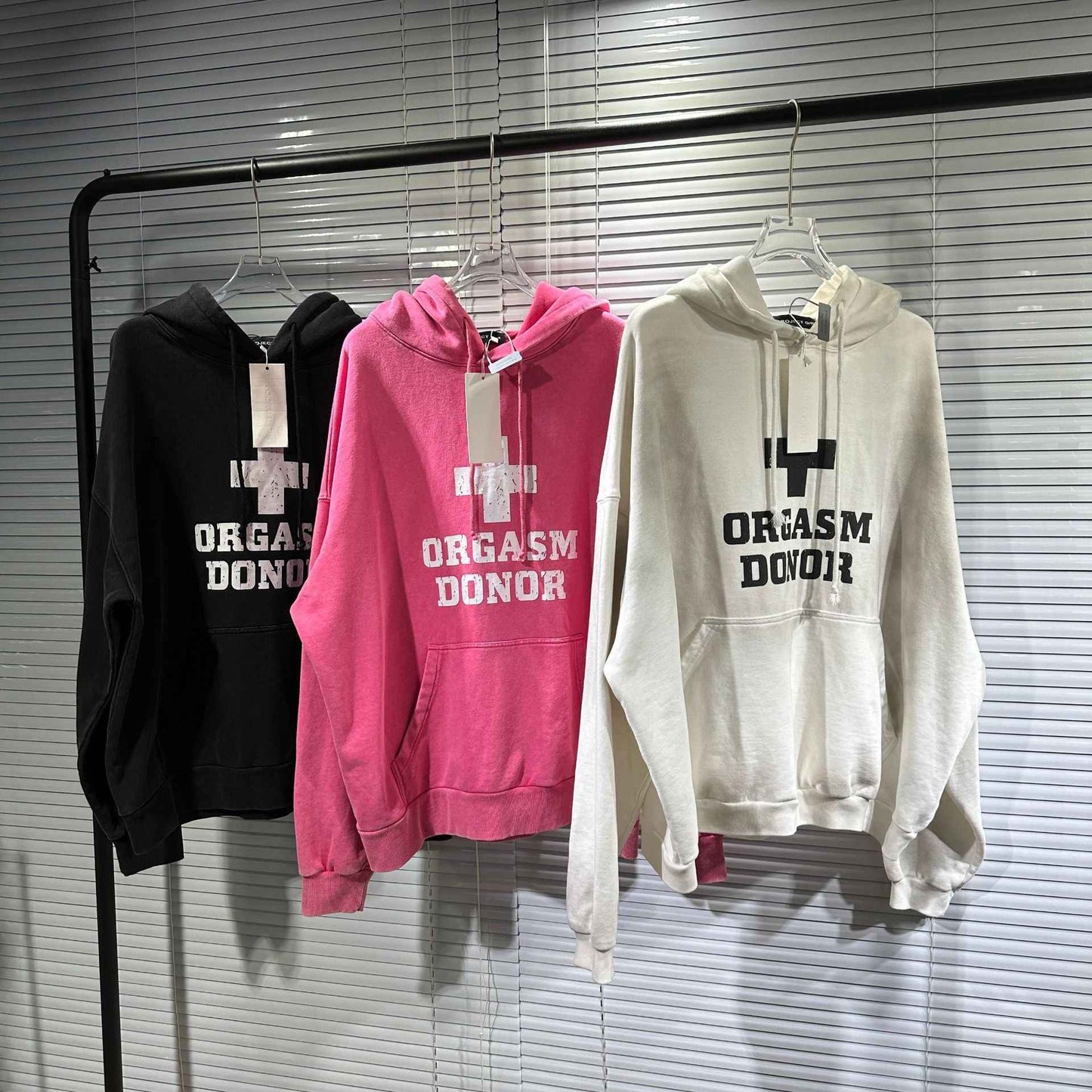 Cross Hooded Hoodie For Men And Women