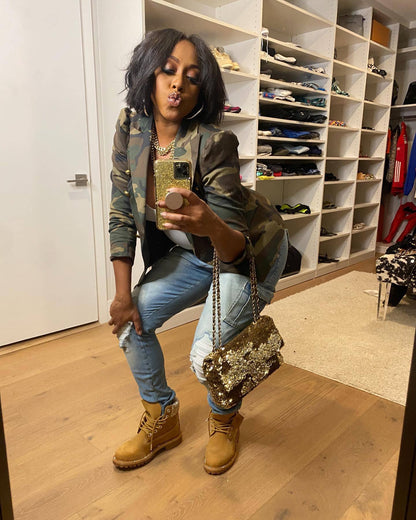 Elegant Women's Camo Print Jacket - Chic Double-Breasted, Long Sleeve Outerwear With Flap Pockets, Polyester, Perfect For Spring-Fall, Cute Jacket Amazon Does Not Sell