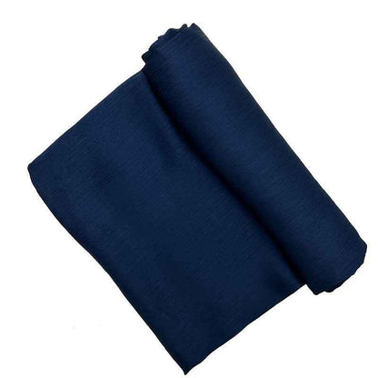 Satin-colored Women's Pleated Scarf Mid-length