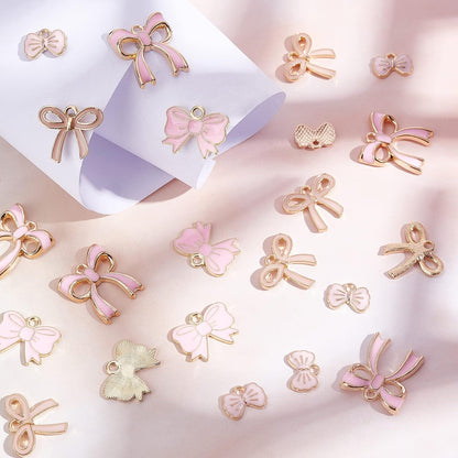 51 Pcs Bowknot Charms