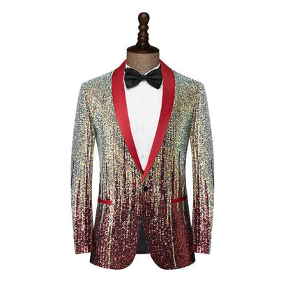 Stage Performance Host Catwalk Suit