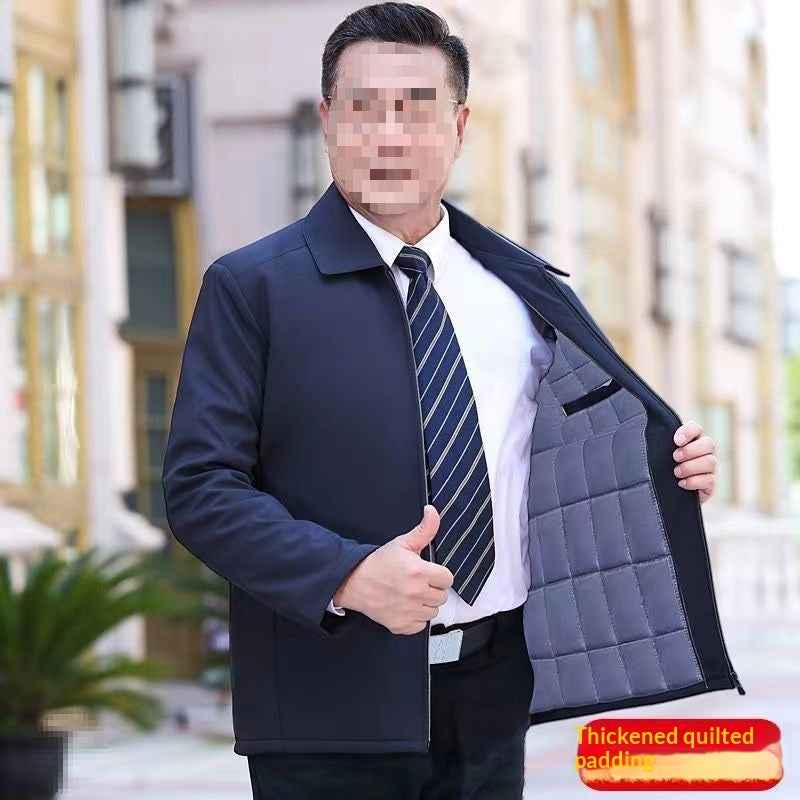 Men's Padded Thick High-end Cotton Coat